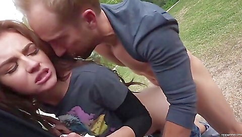 Hotest slutrapan backroom in a wild threesome