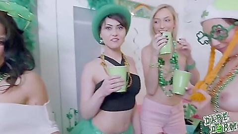 Sexy young blonde make public of sex