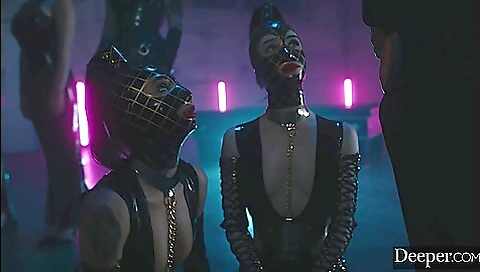 Hawt slutty fucking with a fall-don