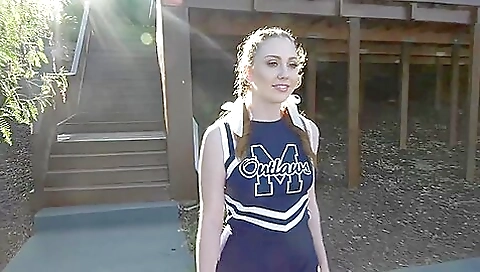 Teeny fucked by two horny guys